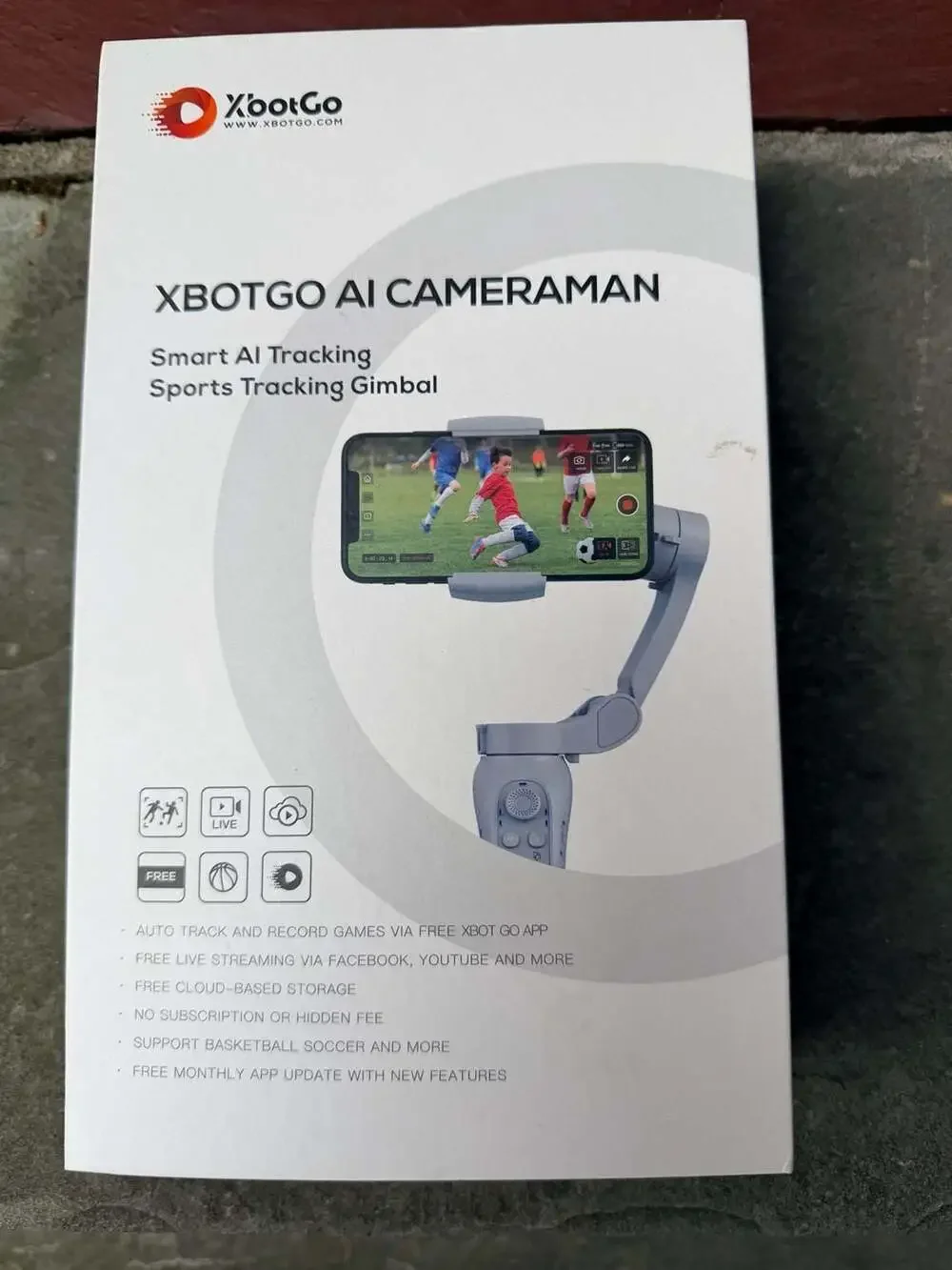 XbotGo AI Sports Gimbal and Remote Controller Kit